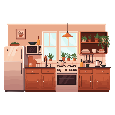 Cloud kitchens & home kitchens (home bakers)